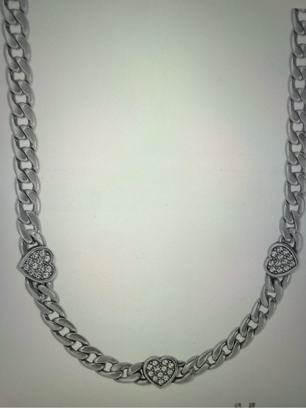 💕🆕 Brighton Cleo Heart Reversible Necklace NWT